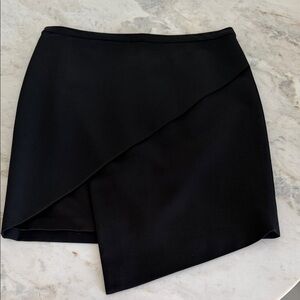 Mason Black Asymmetrical Skirt